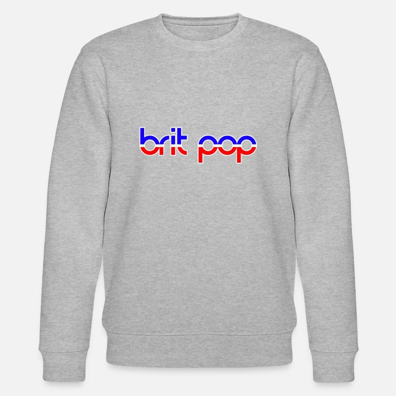 BRIT POP - Sweat bio CHANGER Stanley/Stella Unisexe - gris chiné