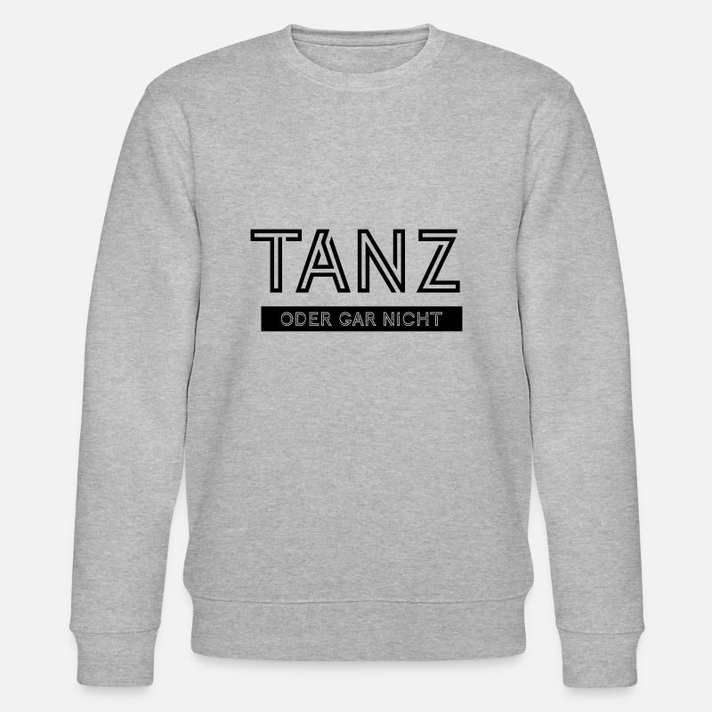 Tanz oder gar nicht - Stanley/Stella Unisex Bio-Sweatshirt CHANGER  - Grau meliert