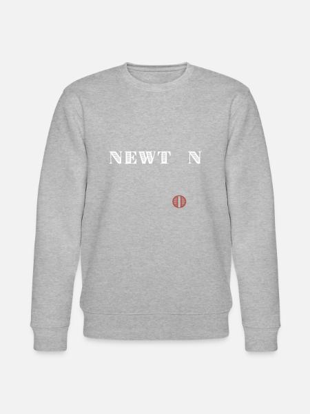 Isaac Newton - Stanley/Stella CHANGER Unisex Organic Sweatshirt - heather grey