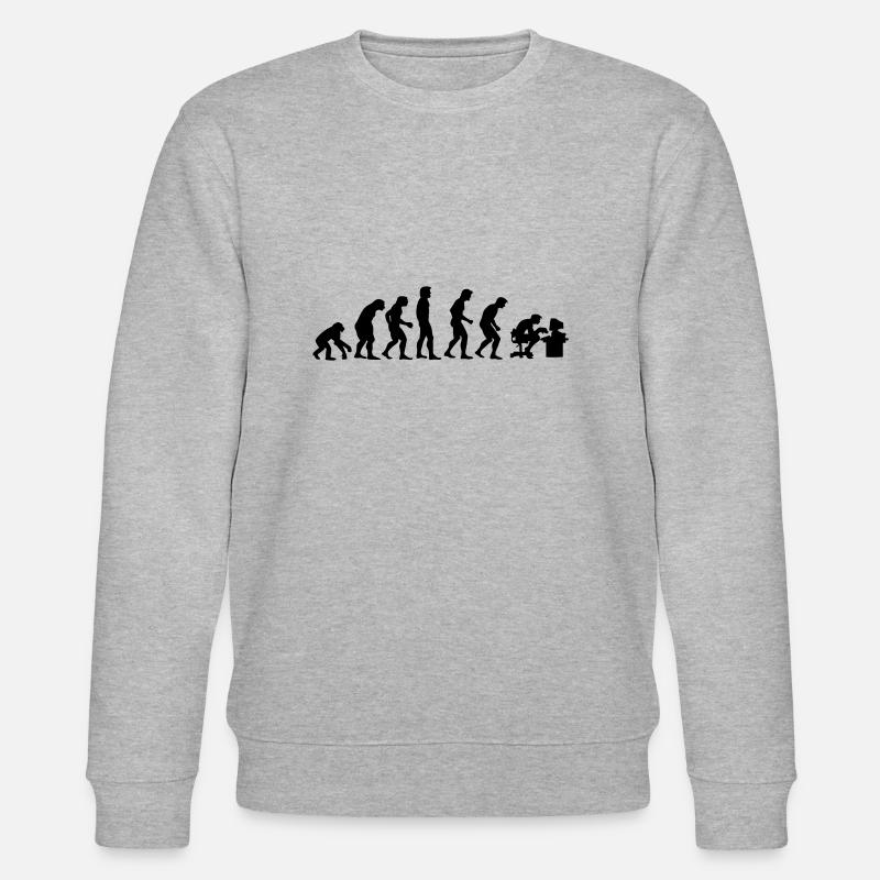 evolution - Stanley/Stella CHANGER Unisex Organic Sweatshirt - heather grey