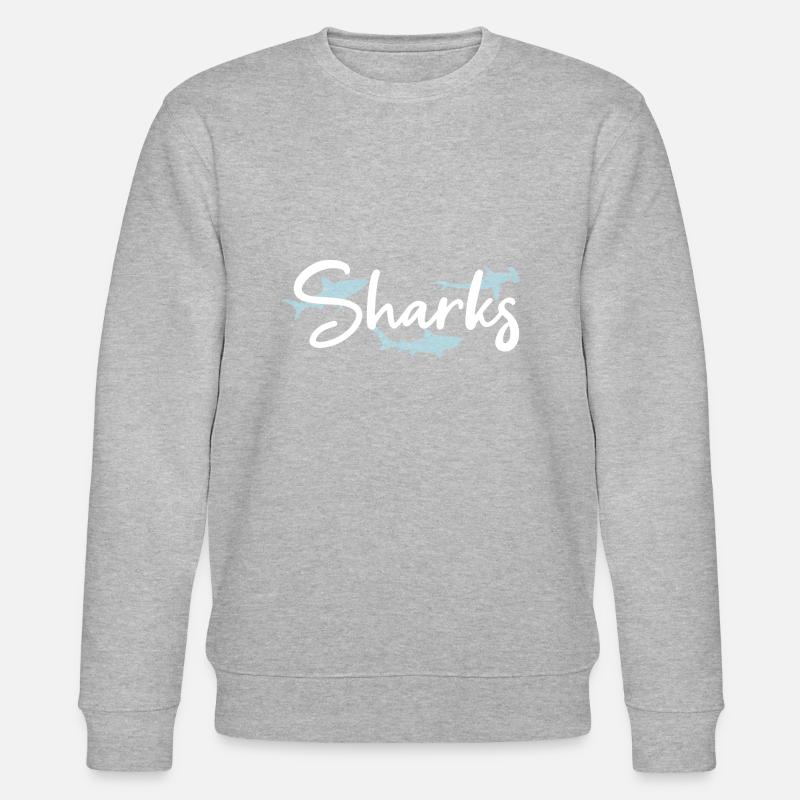 requin - Sweat bio CHANGER Stanley/Stella Unisexe - gris chiné