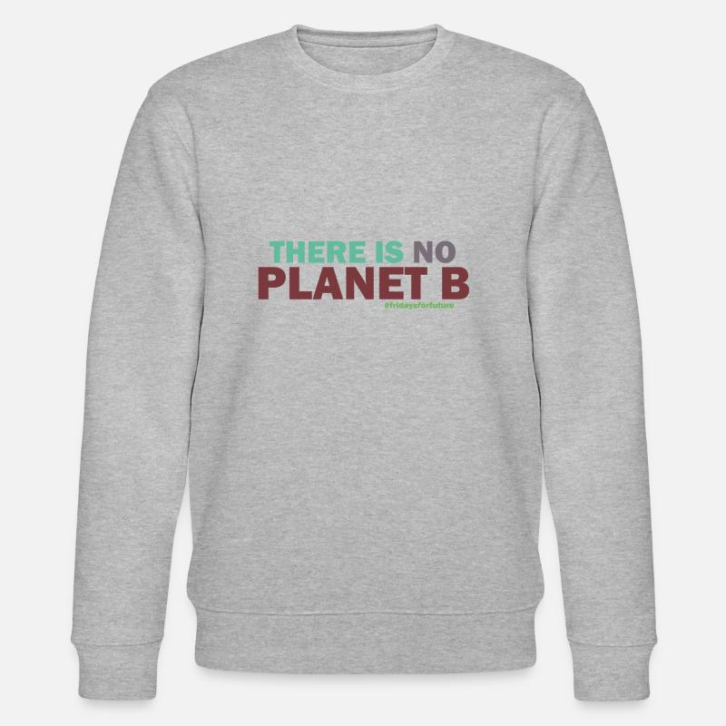 Fridays For Future - Stanley/Stella Unisex Bio-Sweatshirt CHANGER  - Grau meliert