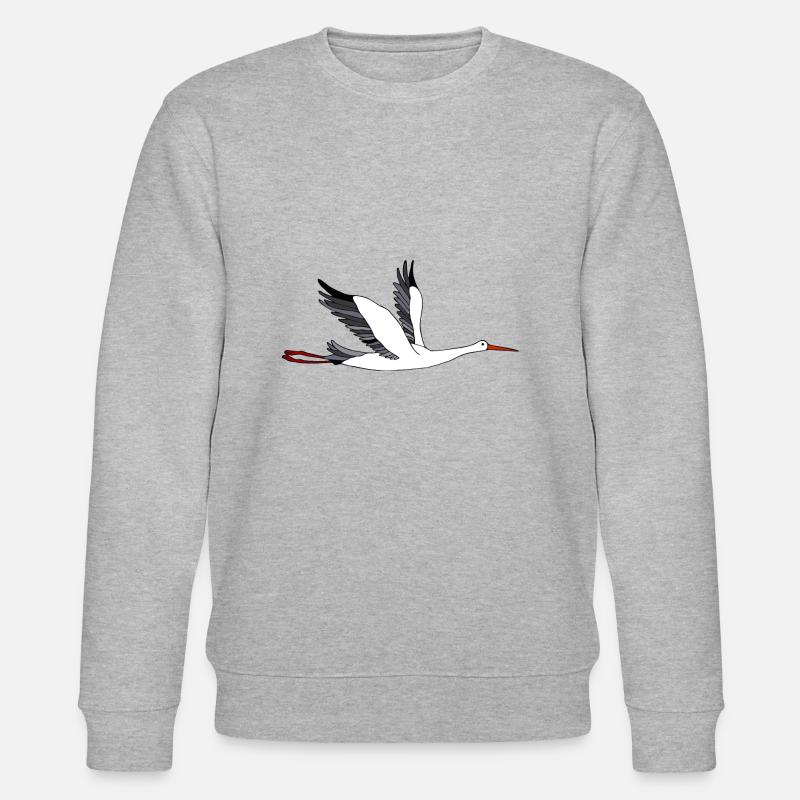 Storch - Stanley/Stella Unisex Bio-Sweatshirt CHANGER  - Grau meliert