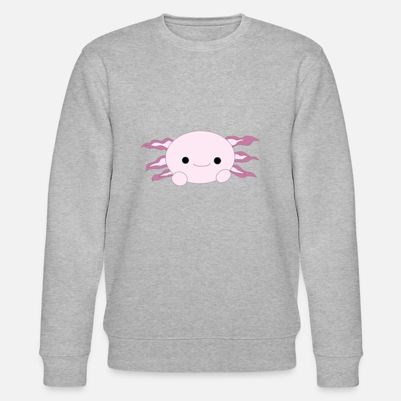 Axolot - Stanley/Stella Unisex Bio-Sweatshirt CHANGER  - Grau meliert