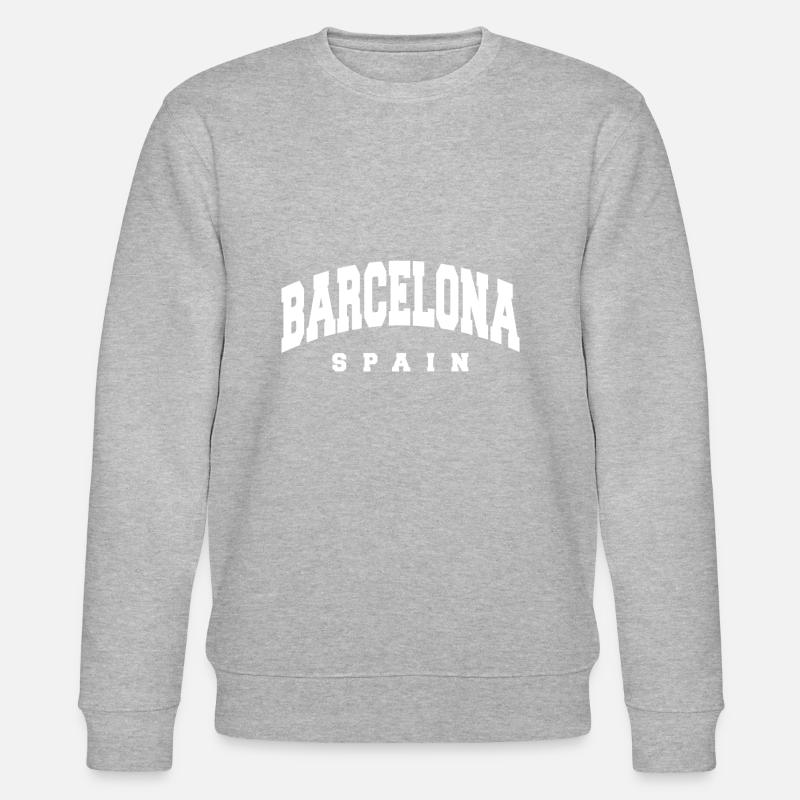 Barcelone - Sweat bio CHANGER Stanley/Stella Unisexe - gris chiné