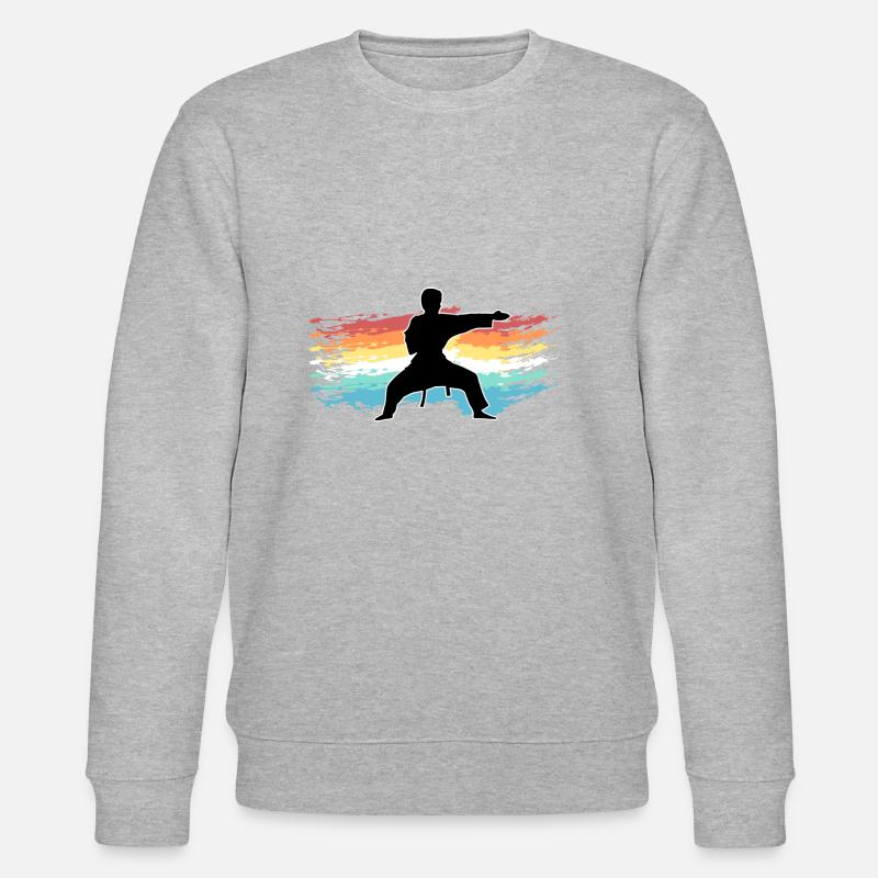 Judo - Stanley/Stella Unisex Bio-Sweatshirt CHANGER  - Grau meliert