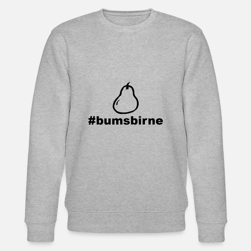 Bumsbirne - Stanley/Stella Unisex Bio-Sweatshirt CHANGER  - Grau meliert