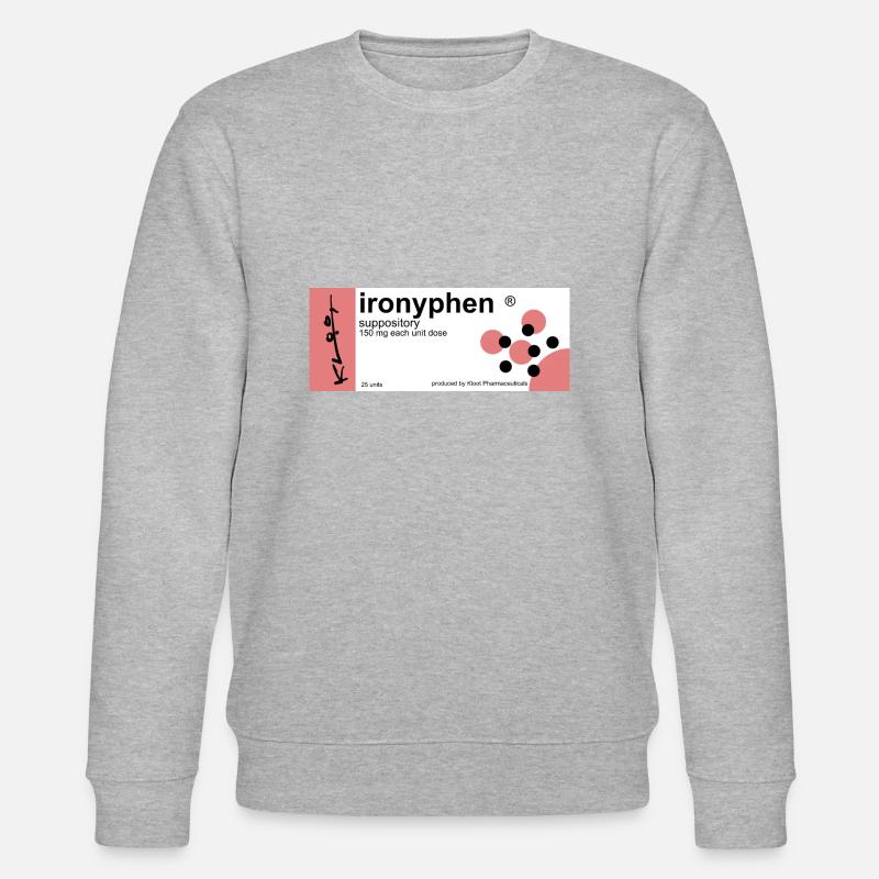Ironyphen - Stanley/Stella Unisex Bio-Sweatshirt CHANGER  - Grau meliert