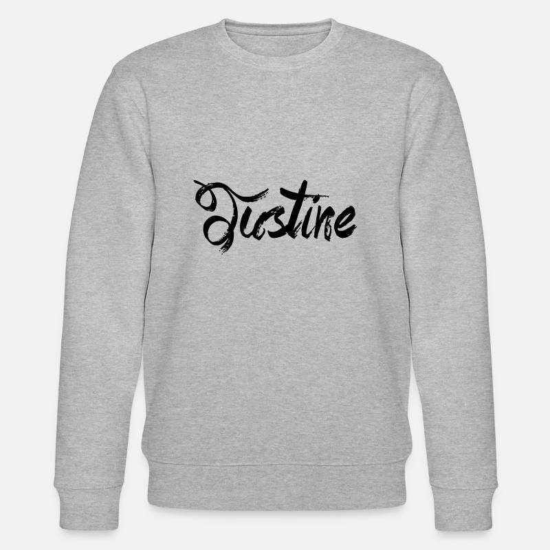 Justine - Stanley/Stella Unisex Bio-Sweatshirt CHANGER  - Grau meliert