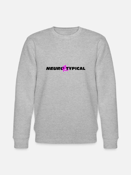 Neuroatypisch - Stanley/Stella Unisex Bio-Sweatshirt CHANGER - Grau meliert