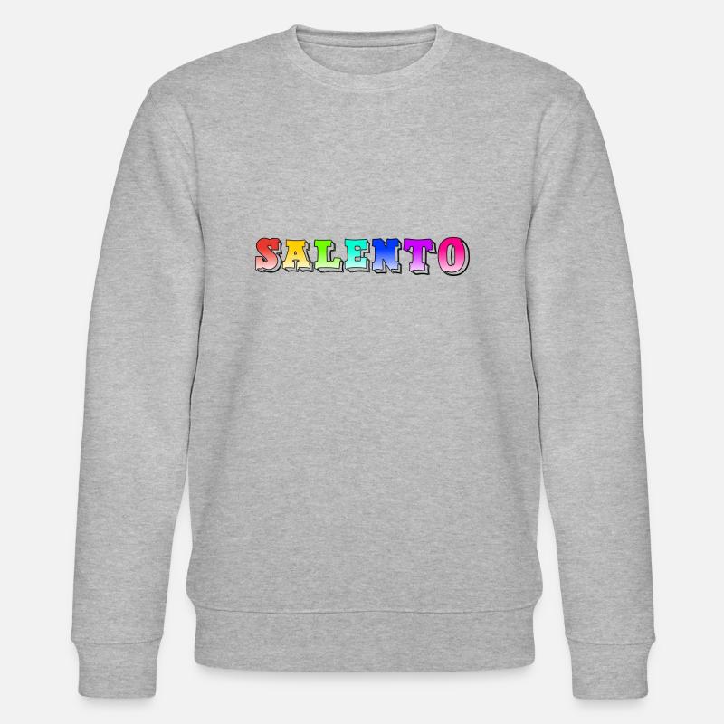 Farbenfroher Salento - Stanley/Stella Unisex Bio-Sweatshirt CHANGER  - Grau meliert