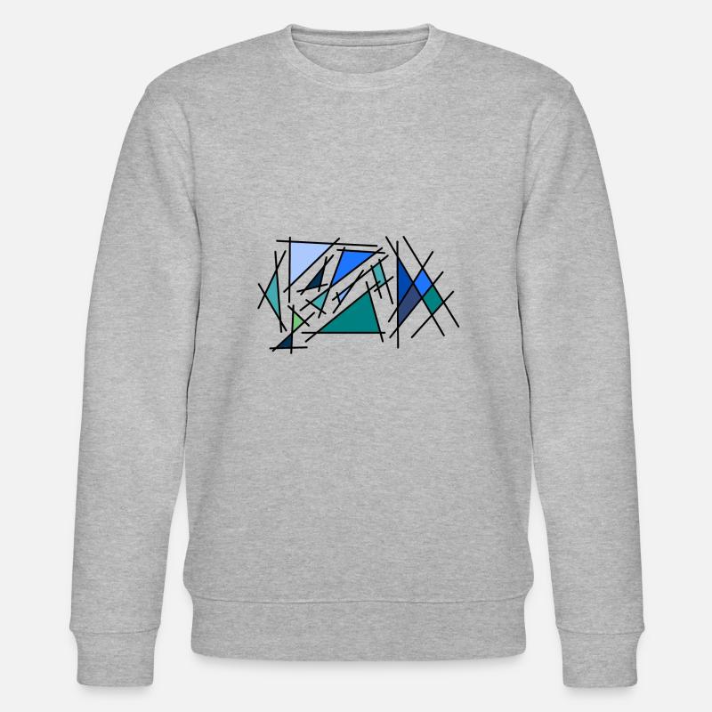 Blaues Eck - Stanley/Stella Unisex Bio-Sweatshirt CHANGER  - Grau meliert