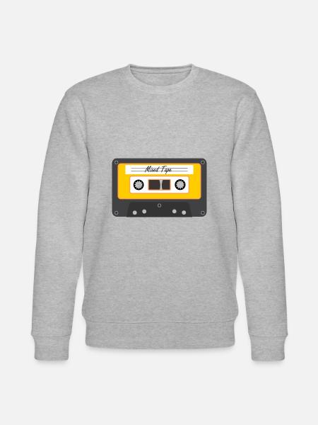 Alte Kassette - Stanley/Stella Unisex Bio-Sweatshirt CHANGER  - Grau meliert