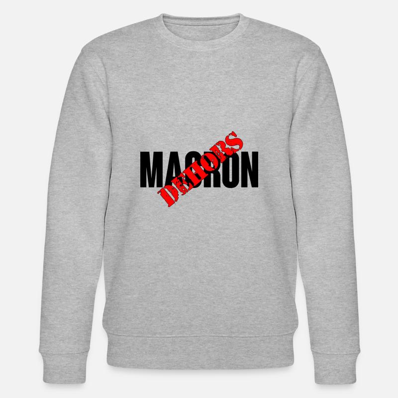 Macron raus - Stanley/Stella Unisex Bio-Sweatshirt CHANGER  - Grau meliert