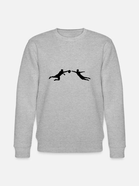 Ultimate Frisbee men - Stanley/Stella CHANGER Unisex Organic Sweatshirt - heather grey