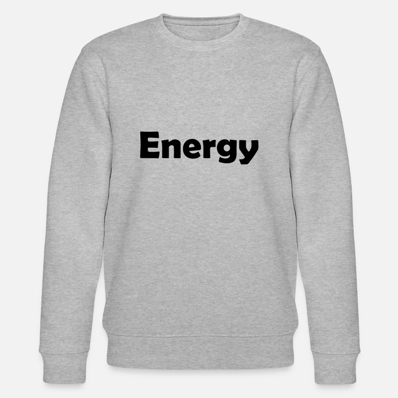 Energy - Stanley/Stella Unisex Bio-Sweatshirt CHANGER  - Grau meliert