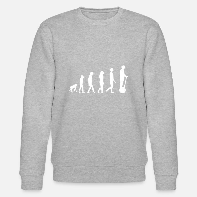 Evolution Segway - Sweat bio CHANGER Stanley/Stella Unisexe - gris chiné