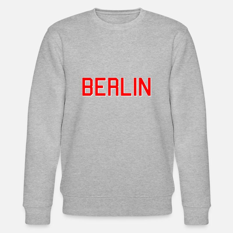 BERLIN - Stanley/Stella Unisex Bio-Sweatshirt CHANGER  - Grau meliert