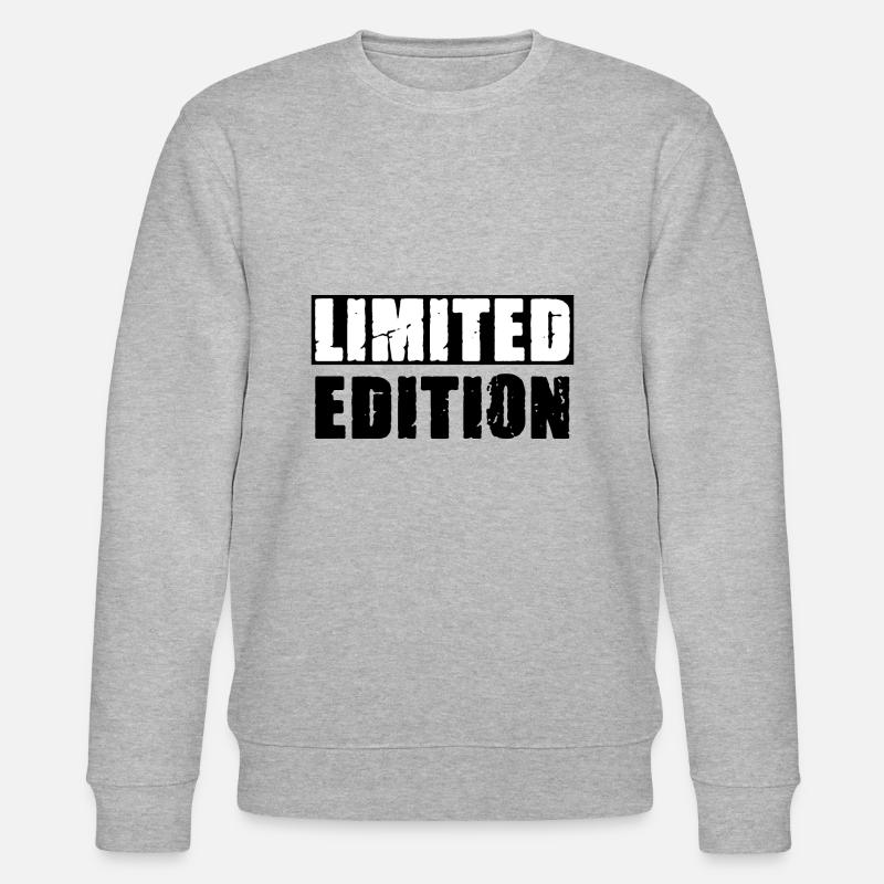 Limited Edition - Stanley/Stella Unisex Bio-Sweatshirt CHANGER  - Grau meliert