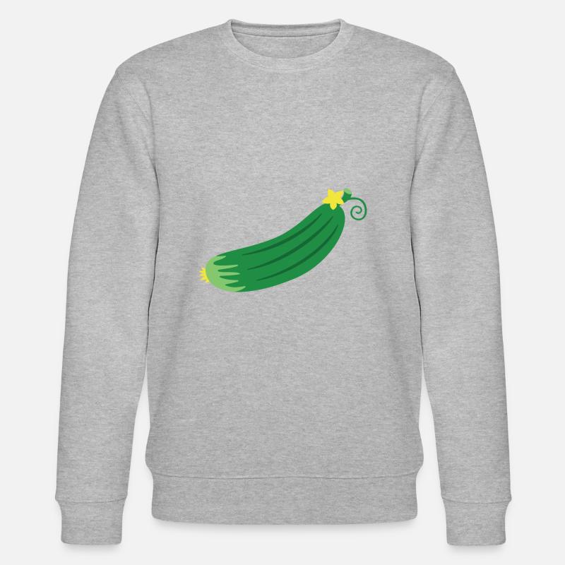 Gurke - Stanley/Stella Unisex Bio-Sweatshirt CHANGER  - Grau meliert