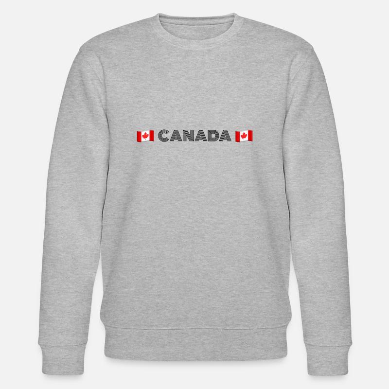 CANADA - Sweat bio CHANGER Stanley/Stella Unisexe - gris chiné