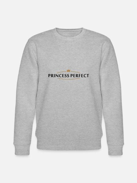 princesse parfaite (2c) - Sweat bio CHANGER Stanley/Stella Unisexe - gris chiné