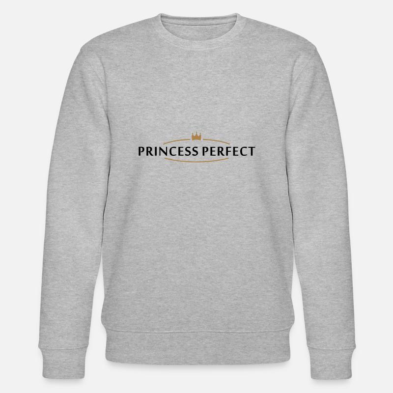 princesse parfaite (2c) - Sweat bio CHANGER Stanley/Stella Unisexe - gris chiné