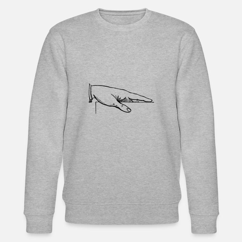 Main - Sweat bio CHANGER Stanley/Stella Unisexe - gris chiné