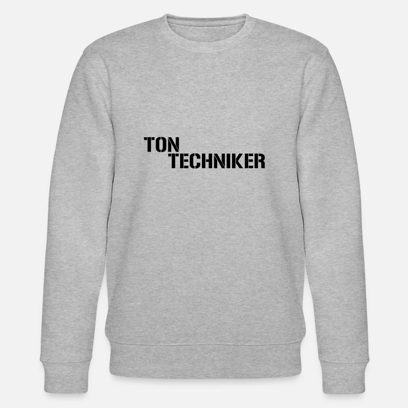 Tontechniker - Stanley/Stella Unisex Bio-Sweatshirt CHANGER  - Grau meliert