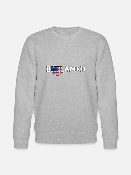Enflamed | Election 2024 - Stanley/Stella CHANGER Unisex Organic Sweatshirt - heather grey