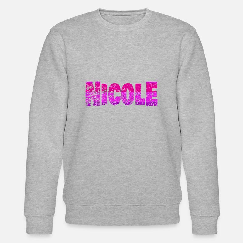 Nicole - Sweat bio CHANGER Stanley/Stella Unisexe - gris chiné