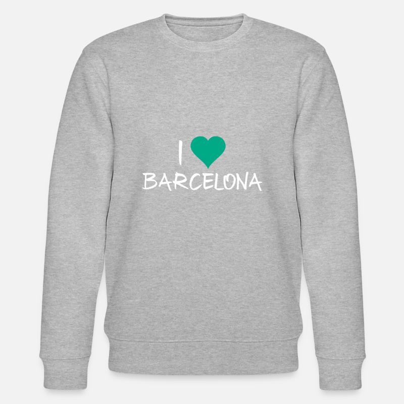 Barcelone - Sweat bio CHANGER Stanley/Stella Unisexe - gris chiné