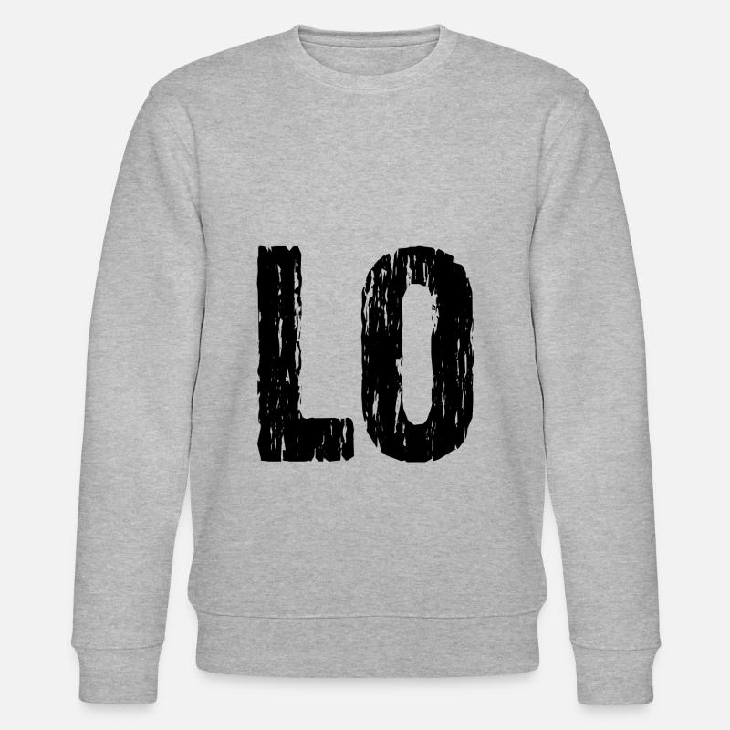 love part 1 - Stanley/Stella Unisex Bio-Sweatshirt CHANGER  - Grau meliert