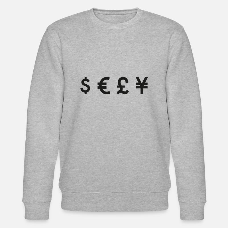 Currecies - Stanley/Stella Unisex Bio-Sweatshirt CHANGER  - Grau meliert
