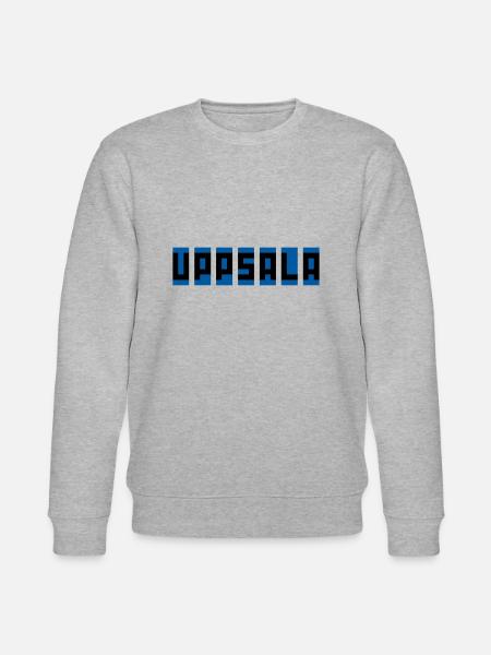 Uppsala blue-black - Stanley/Stella CHANGER Unisex Organic Sweatshirt - heather grey