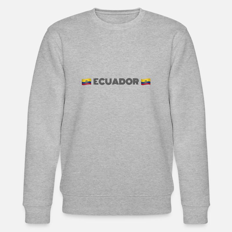 ECUADOR - Stanley/Stella CHANGER Unisex Organic Sweatshirt - heather grey
