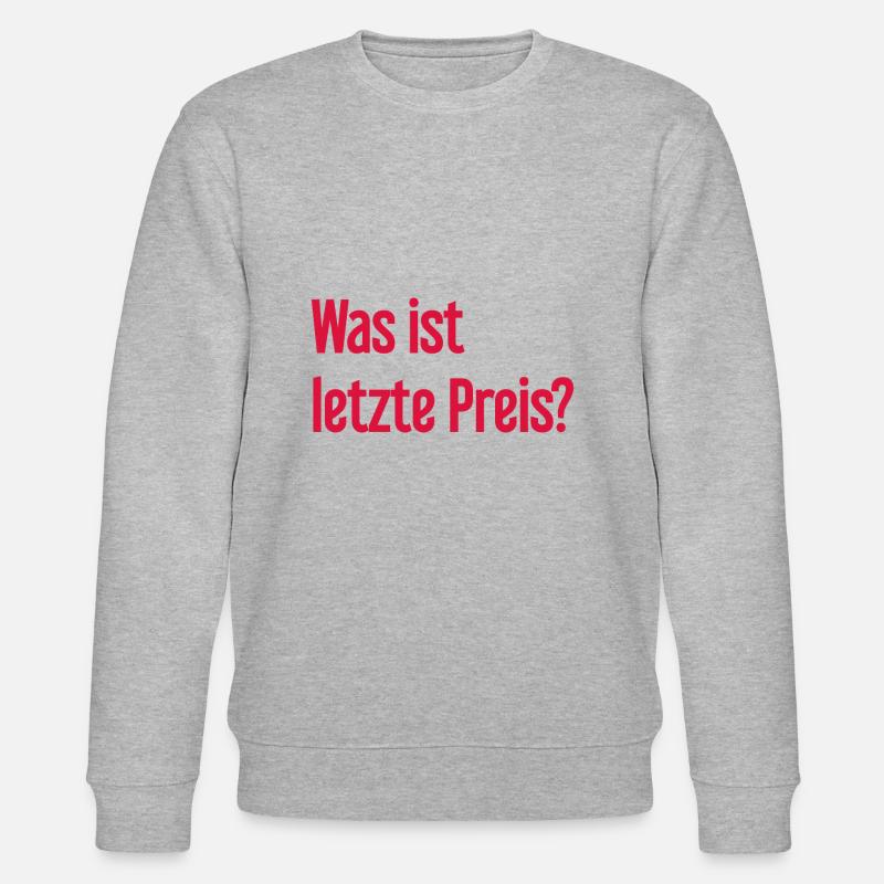 Was ist letzte Preis? - Stanley/Stella Unisex Bio-Sweatshirt CHANGER  - Grau meliert