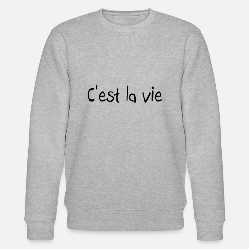 Sprüche - Stanley/Stella Unisex Bio-Sweatshirt CHANGER  - Grau meliert