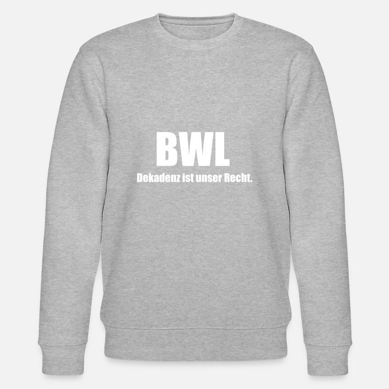 Dekadenz BWL - Stanley/Stella Unisex Bio-Sweatshirt CHANGER  - Grau meliert