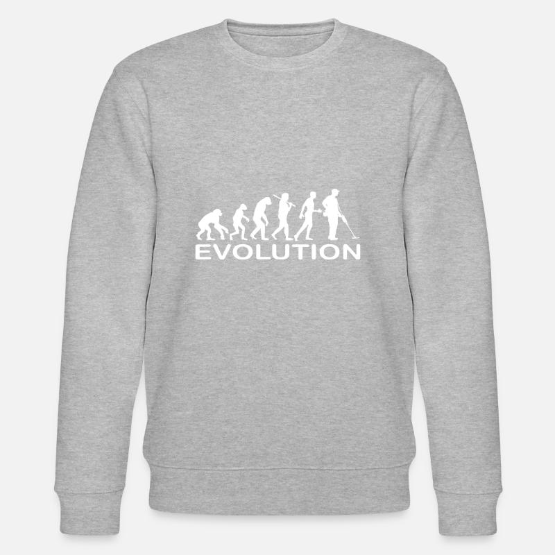 Détecteur de métaux Evolution - Sweat bio CHANGER Stanley/Stella Unisexe - gris chiné