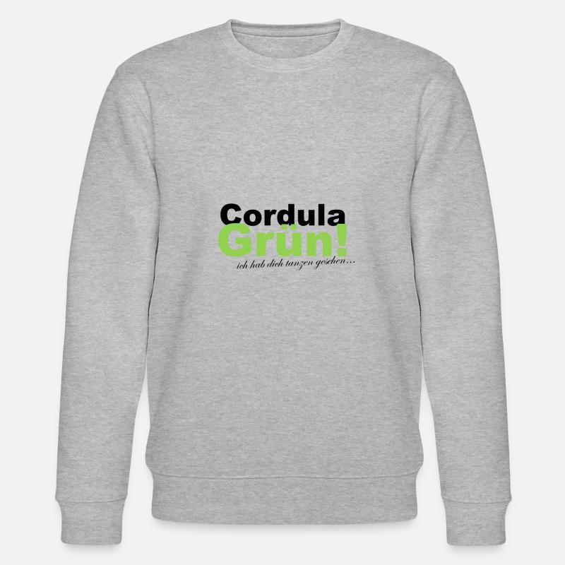 Vert cordula - Sweat bio CHANGER Stanley/Stella Unisexe - gris chiné