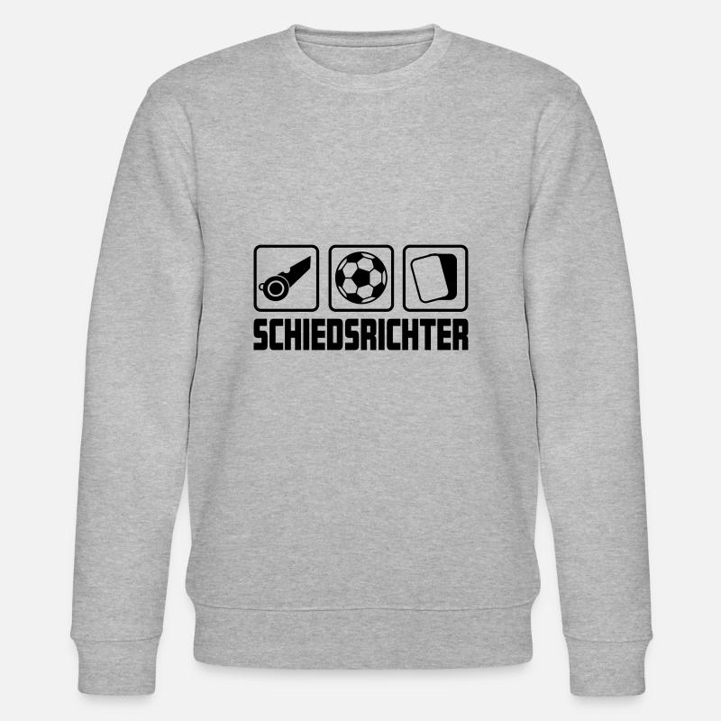 Schiedsrichter - Stanley/Stella Unisex Bio-Sweatshirt CHANGER  - Grau meliert