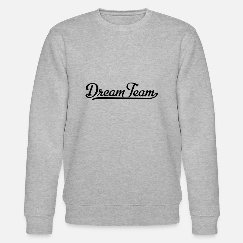 Dream Team - Stanley/Stella Unisex Bio-Sweatshirt CHANGER  - Grau meliert