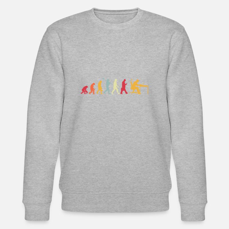 Programmierer Softwareentwickler Coder Sprüche - Stanley/Stella Unisex Bio-Sweatshirt CHANGER  - Grau meliert