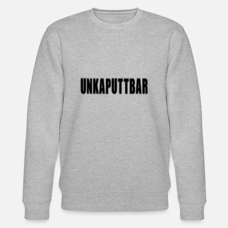 UNKAPUTTBAR - Stanley/Stella Unisex Bio-Sweatshirt CHANGER  - Grau meliert