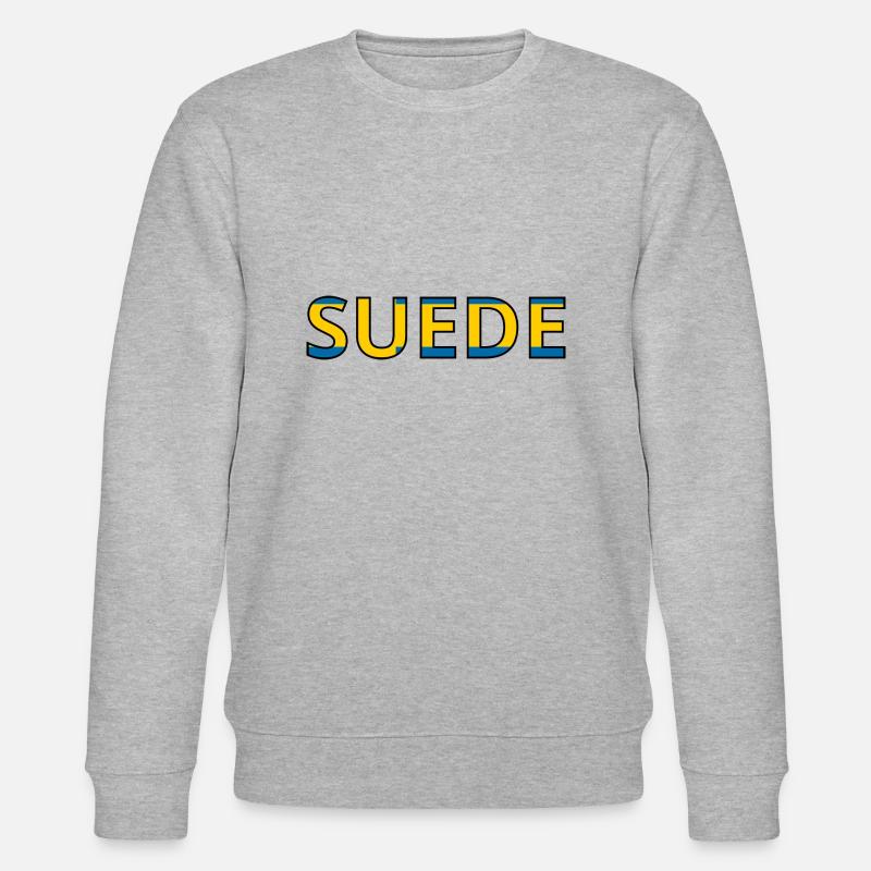 Drapeau Suède - Sweat bio CHANGER Stanley/Stella Unisexe - gris chiné