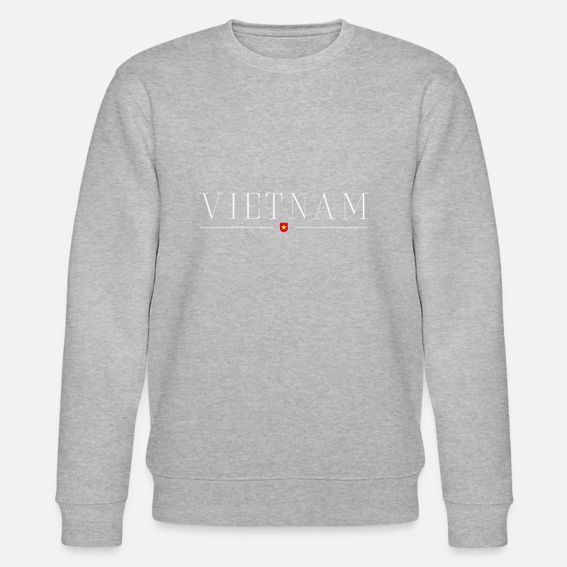J’adore le Vietnam - Sweat bio CHANGER Stanley/Stella Unisexe - gris chiné