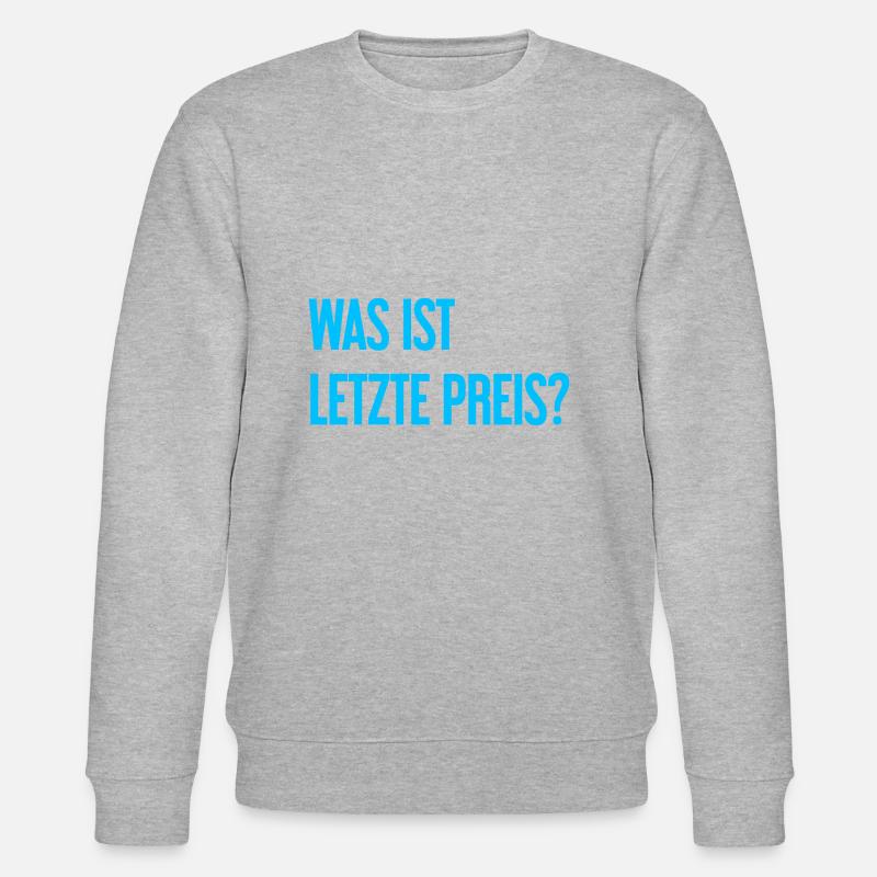 Quel est le dernier prix ? - Sweat bio CHANGER Stanley/Stella Unisexe - gris chiné