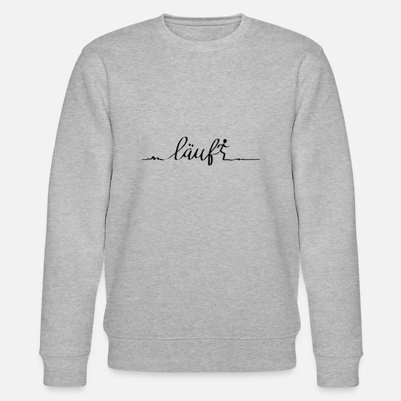 Runner - Stanley/Stella Unisex Bio-Sweatshirt CHANGER  - Grau meliert