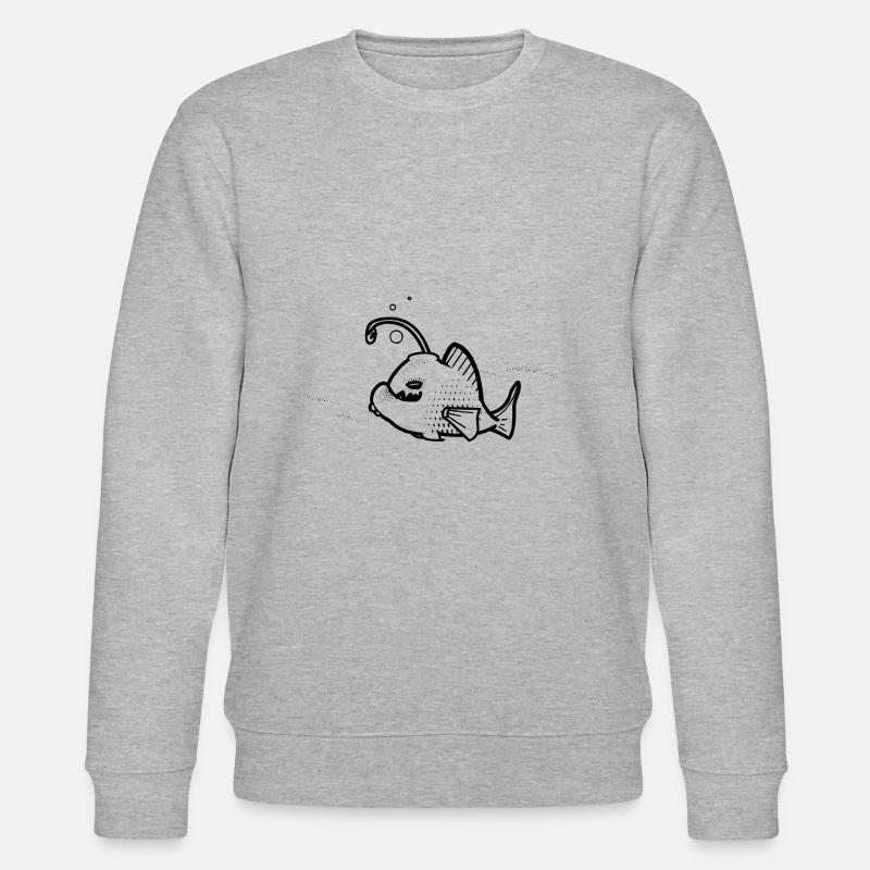 Leben im Meer - Stanley/Stella Unisex Bio-Sweatshirt CHANGER  - Grau meliert
